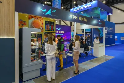 Выставочный стенд Три Кита на выставке Seafood Expo Russia 2023, Санкт-Петербург, 2023 — фото 5