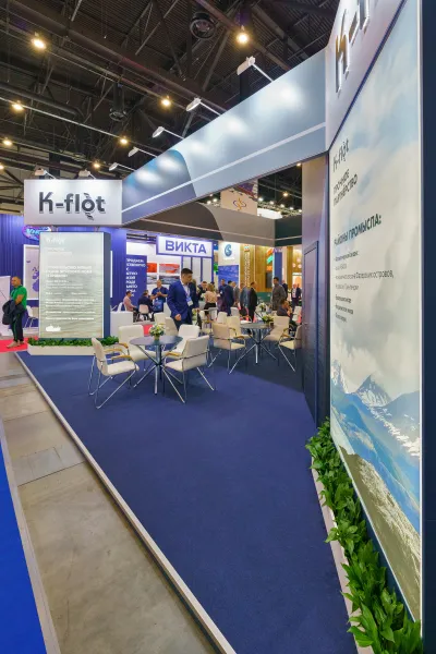 Выставочный стенд K-flot на выставке Seafood Expo Russia 2023, Санкт-Петербург, 2023 — фото 6