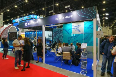 Выставочный стенд МИД на выставке Seafood Expo Russia 2023, Санкт-Петербург, 2023 — фото 2