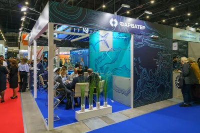 Выставочный стенд Рецепты Океана на выставке Seafood Expo Russia 2023, Санкт-Петербург, 2023 — фото 1