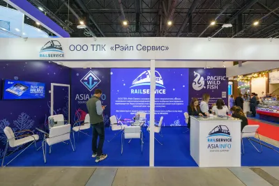 Выставочный стенд RailService на выставке Seafood Expo Russia 2023, Санкт-Петербург, 2023 — фото 2