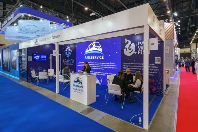 Выставочный стенд RailService на выставке Seafood Expo Russia 2023, Санкт-Петербург, 2023 — фото 3