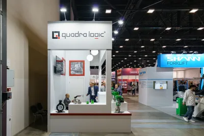 Выставочный стенд Quadra Logic на выставке PulpFor Russia 2023, Санкт-Петербург, 2023 — фото 5