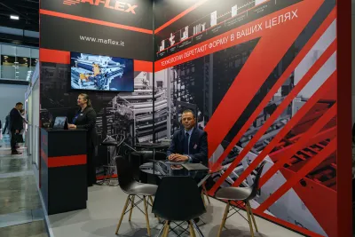 Выставочный стенд Maflex на выставке PulpFor Russia 2023, Санкт-Петербург, 2023 — фото 3