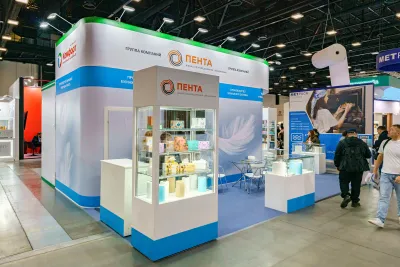 Выставочный стенд Соликамскбумпром на выставке PulpFor Russia 2023, Санкт-Петербург, 2023 — фото 4