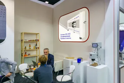 Выставочный стенд Cinalab и Nalco Water на выставке PulpFor Russia 2023, Санкт-Петербург, 2023 — фото 2