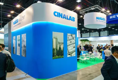 Выставочный стенд Cinalab и Nalco Water на выставке PulpFor Russia 2023, Санкт-Петербург, 2023 — фото 3