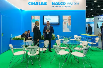 Выставочный стенд Cinalab и Nalco Water на выставке PulpFor Russia 2023, Санкт-Петербург, 2023 — фото 4
