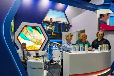 Выставочный стенд Cinalab и Nalco Water на выставке PulpFor Russia 2023, Санкт-Петербург, 2023 — фото 6
