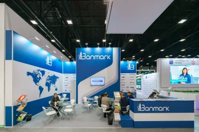 Выставочный стенд Banmark на выставке PapFor Russia 2021, Санкт-Петербург, 2021 — фото 1