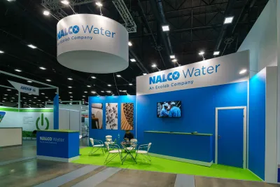 Выставочный стенд Nalco Water на выставке PapFor Russia 2021, Санкт-Петербург, 2021 — фото 2