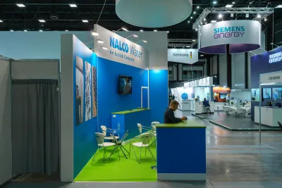 Выставочный стенд Nalco Water на выставке PapFor Russia 2021, Санкт-Петербург, 2021 — фото 9