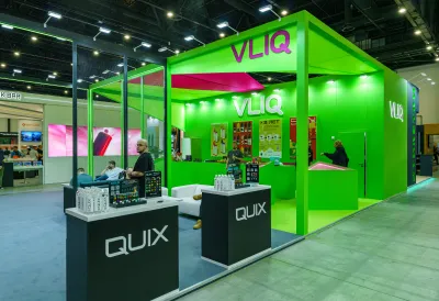 Выставочный стенд VLIQ на выставке Vape Club Show 2023, Москва, 2023 — фото 3