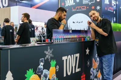 Выставочный стенд QUIX на выставке Vape Club Show 2023, Москва, 2023 — фото 6