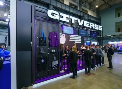 Выставочный стенд GitVerse на выставке Joker 2024, Санкт-Петербург, 2024 — фото 5