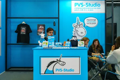 Выставочный стенд PVS-Studio на выставке Joker 2024, Санкт-Петербург, 2024 — фото 5