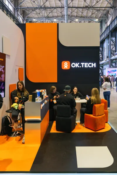 Выставочный стенд OK.TECH на выставке Joker 2024, Санкт-Петербург, 2024 — фото 3