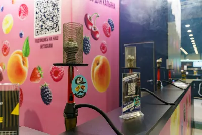 Выставочный стенд Inflave на выставке Hookah Club Show 2022, Москва, 2022 — фото 4