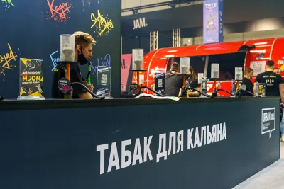 Выставочный стенд Inflave на выставке Hookah Club Show 2022, Москва, 2022 — фото 5