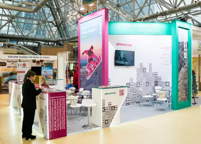 Выставочный стенд Ленинградская область на выставке Отдых Leisure 2022, Москва, 2022 — фото 7