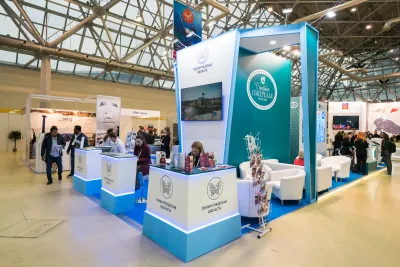Выставочный стенд Ленинградская область на выставке Отдых Leisure 2022, Москва, 2022 — фото 8