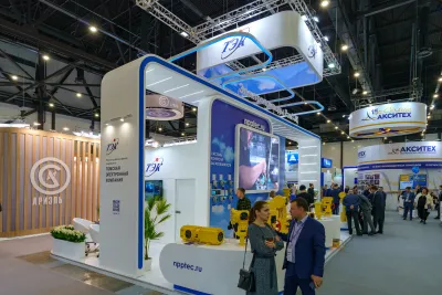Выставочный стенд Группа ФИД на выставке Петербургский международный газовый форум 2023, Санкт-Петербург, 2023 — фото 8