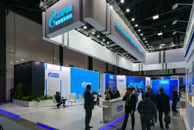 Выставочный стенд Газкомплект на выставке Петербургский международный газовый форум 2023, Санкт-Петербург, 2023 — фото 9