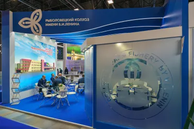 Выставочный стенд Global Fishery Forum на выставке Seafood Expo Russia 2021, Санкт-Петербург, 2021 — фото 8