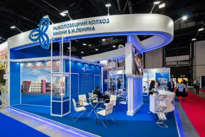 Выставочный стенд Росрыболовство на выставке Seafood Expo Russia 2022, Санкт-Петербург, 2022 — фото 6