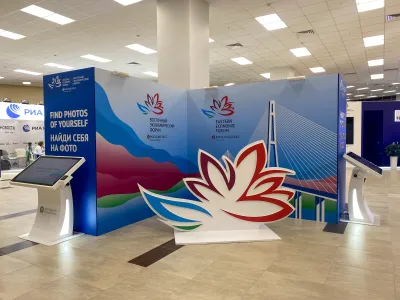 Выставочный стенд Точка Юниор на выставке ВЭФ - 2022, Владивосток, 2022 — фото 2