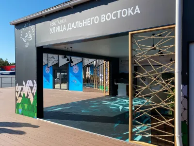 Выставочный стенд Сбер на выставке ВЭФ - 2022, Владивосток, 2022 — фото 3