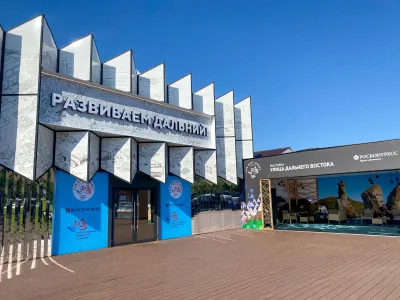 Выставочный стенд Улица Дальнего Востока на выставке ВЭФ - 2022, Владивосток, 2022 — фото 6